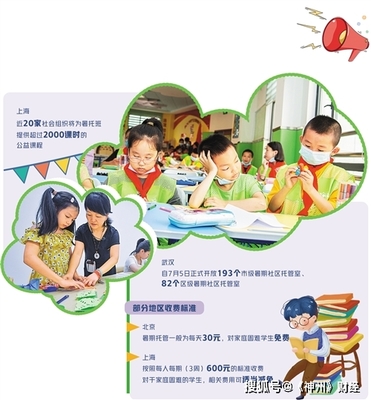 正規版“暑托班”開班啦 中小學生校外托管服務新氣象